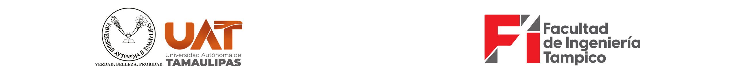 Logos de la UAT y Facultad de Ingeniería de Tampico